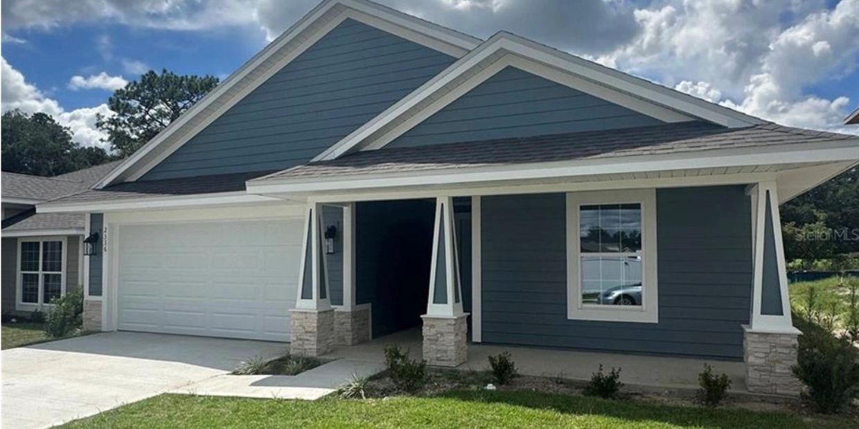 1635 Adams Homes Briarwood Alachua FL 4 bed 2 bath exterior