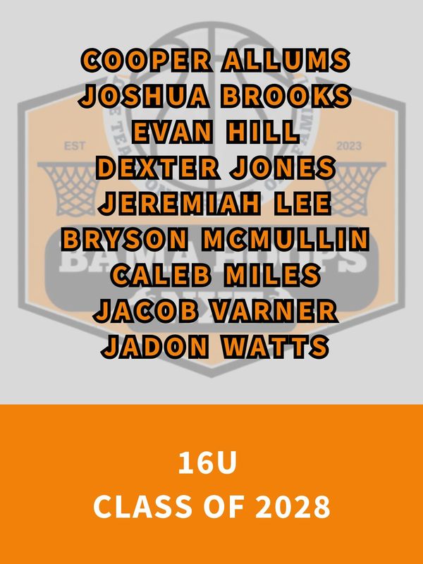 List of basketball players in the 16U class of 2028.