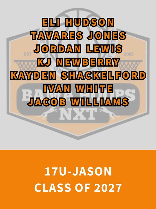 List of 17U-Jason basketball players, Class of 2027.