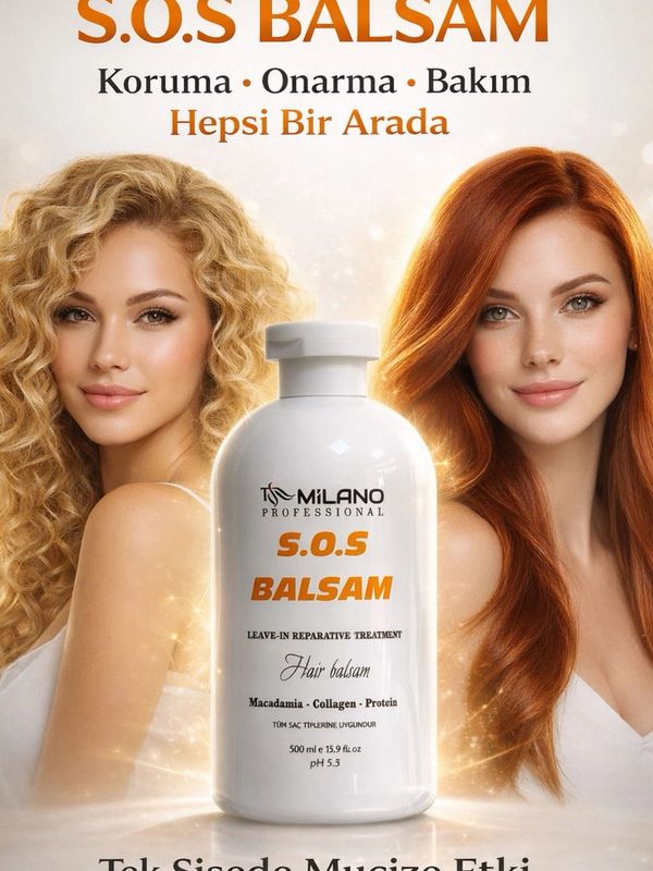 sos saç bakım kremi