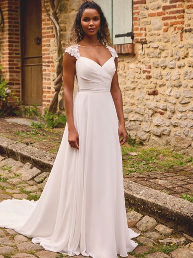 sachin and babi light blue dress Wildwood Couture