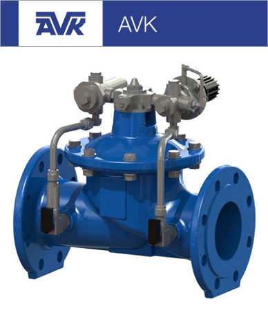 pressure pilot operated control valve 