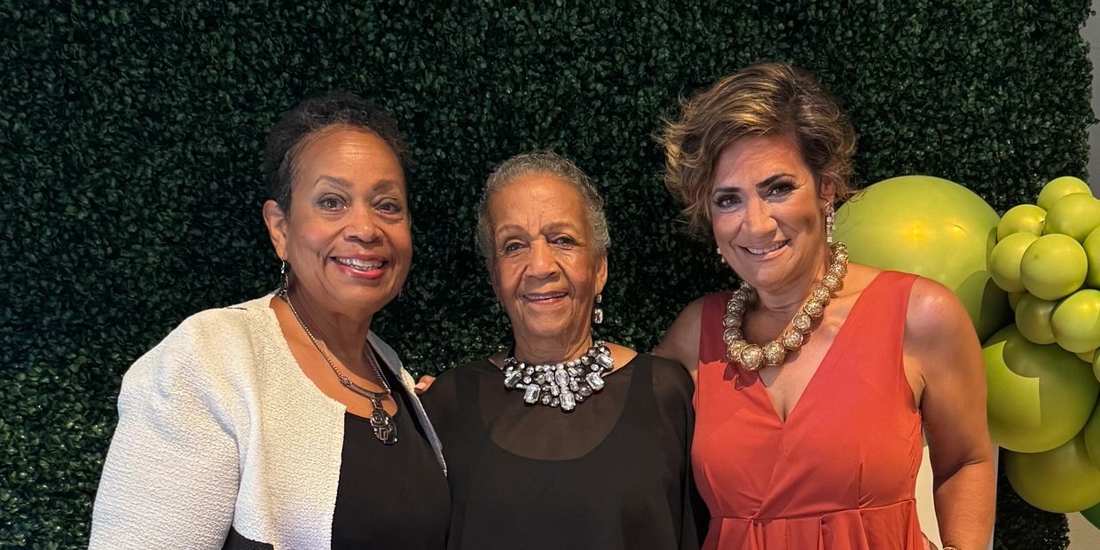From L-R : Elizabeth Mitchell, Gladys DeVane and Danielle Bruce