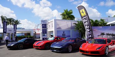 Susan Penrod PR:Experience Auto Group Ferrari Supercar rally Fort Lauderdale International Boat Show
