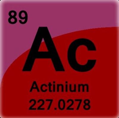 actinium element science notes radionuclides cell