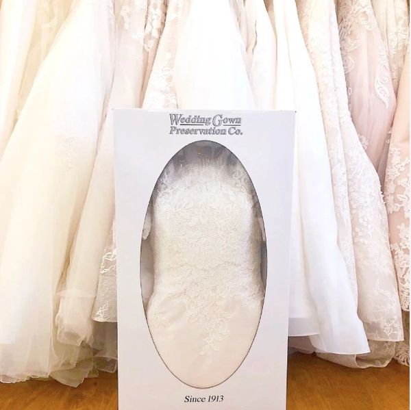 Wedding Gown in Preservation box.  Authorized dealer in Cleveland, Southeast Tennessee