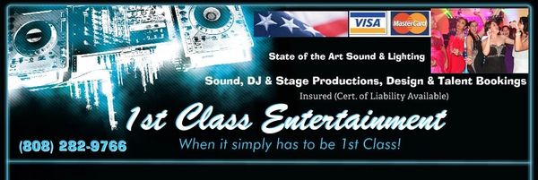 1st Class DJs Header Image