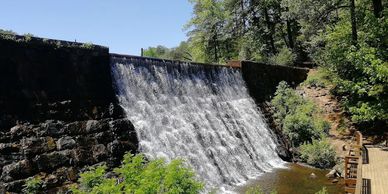 Paris Mountain Water Fall