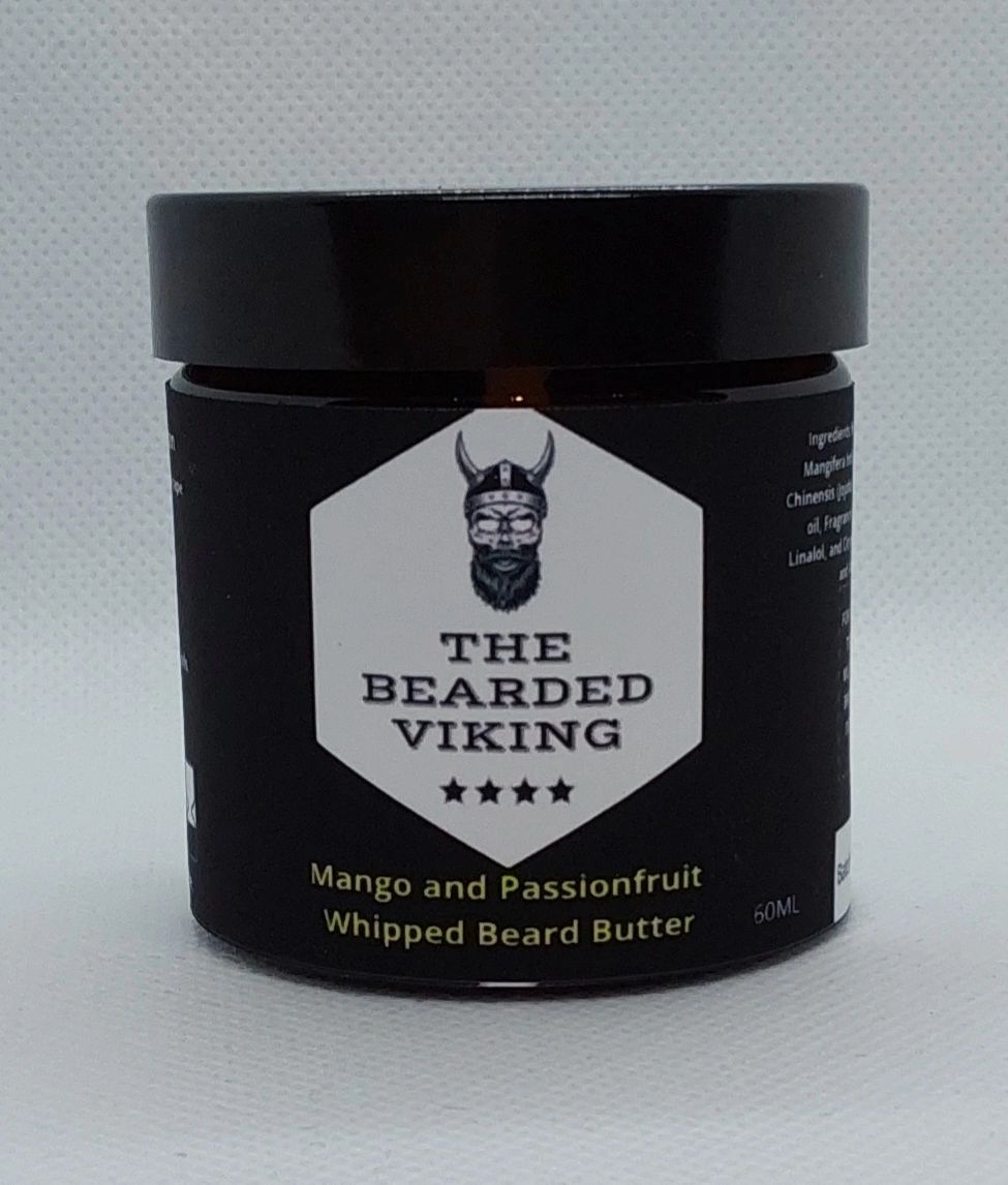 Mango and Passionfruit Whipped Beard Butter 60ml