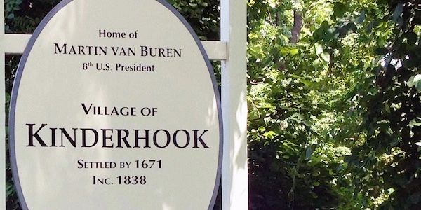 Village of Kinderhook NY signage