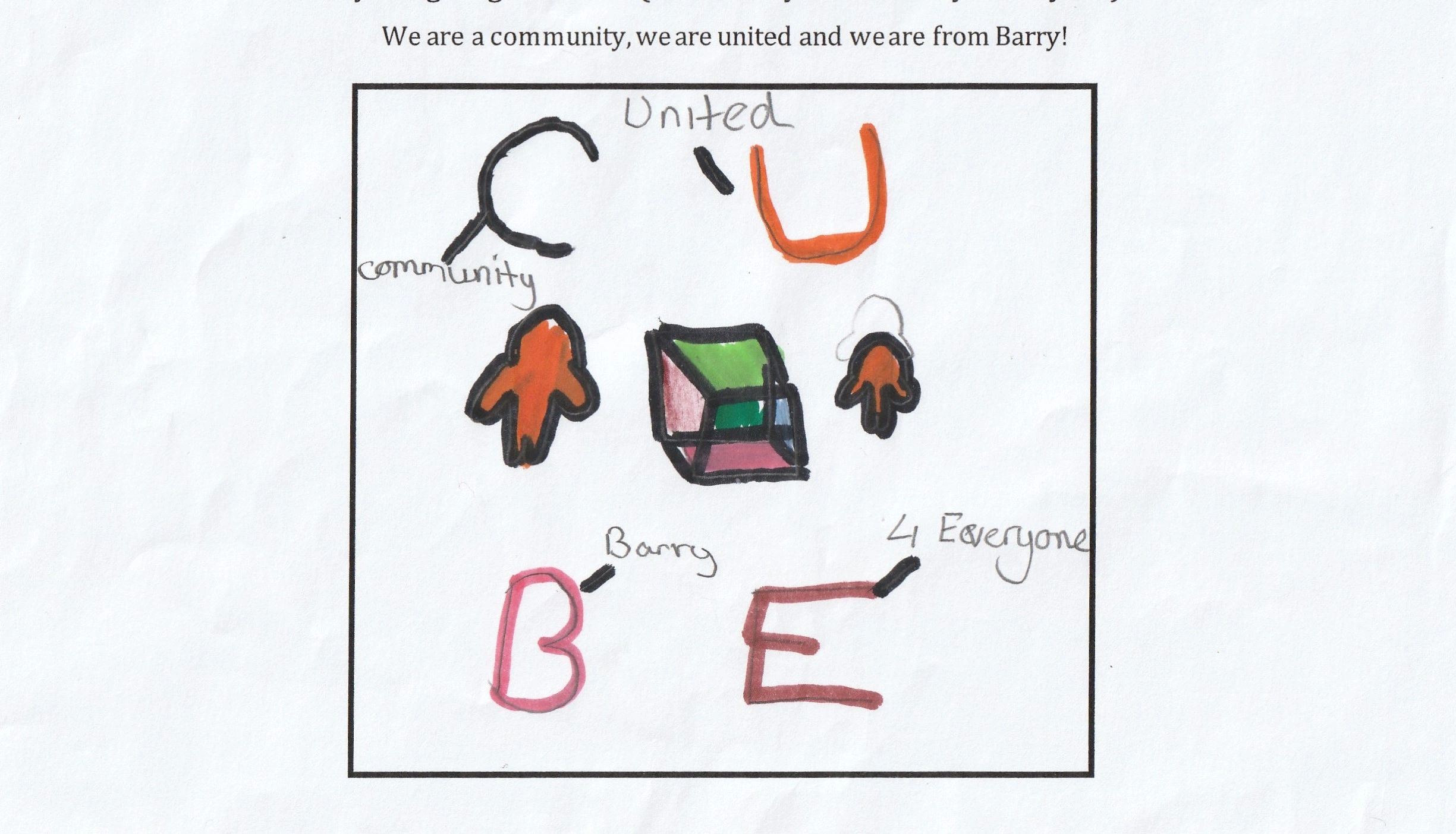 Community Support, Whole Family Services CUBE Centre Barry, Wales