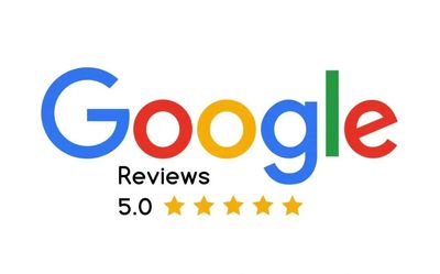 Google with 5-star review rating of 5.0.
