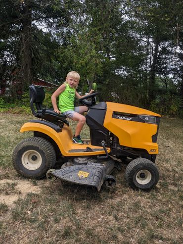 All hands on deck at the farm, everyone helps here!