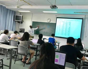 Teaching at Shanghai International Studies University, China. Summer 2019 