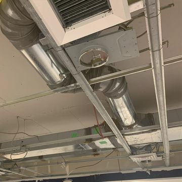 Ductwork, HVAC, Lighting Demo