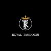 Royal Tandoori logo with crown and initials.