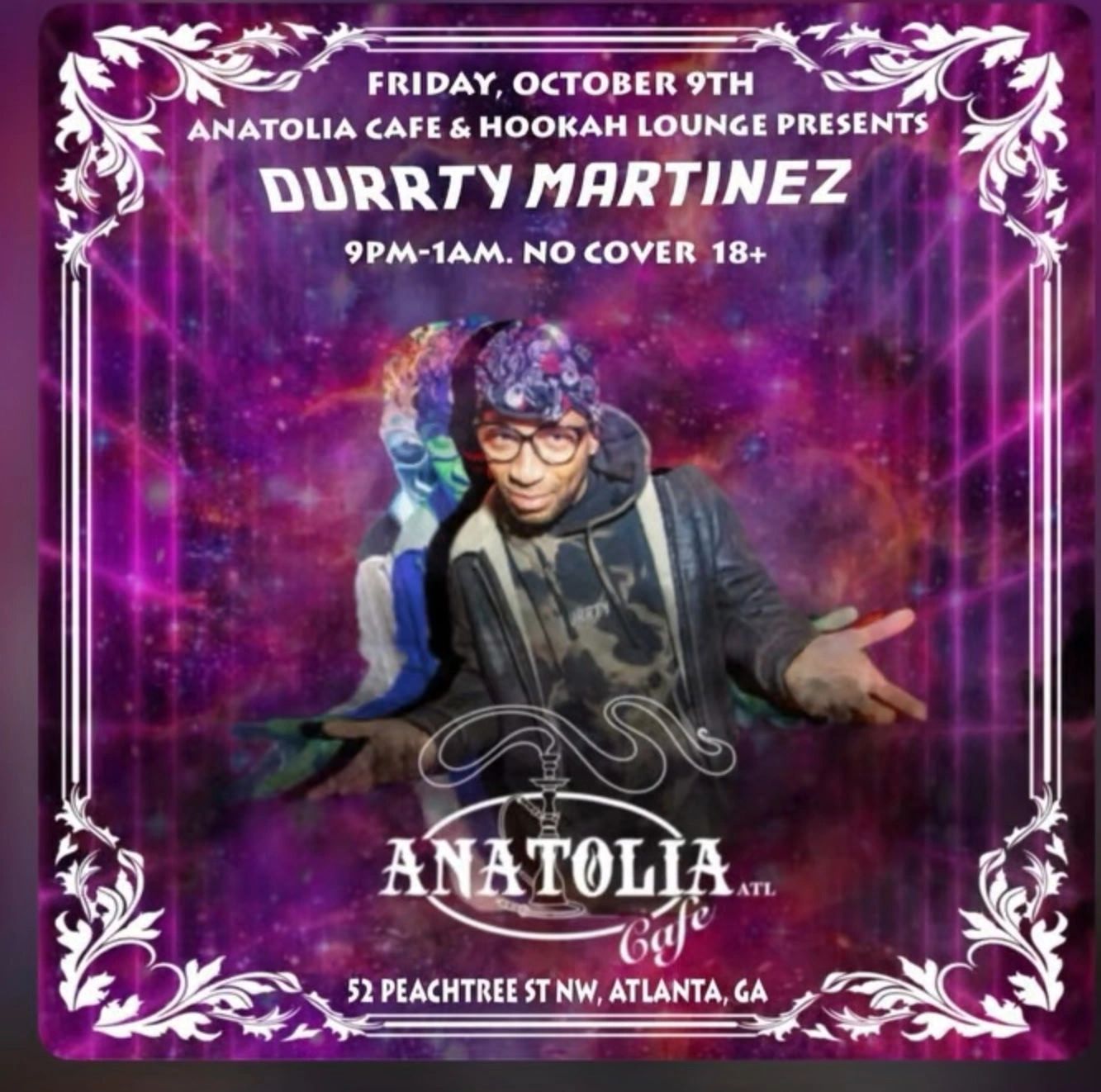 Friday nights at Anatolia Cafe