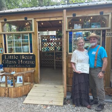 Shaker Woods Festival
Best Overall Booth 2026
Terri and Steve Rider build this booth from the ground