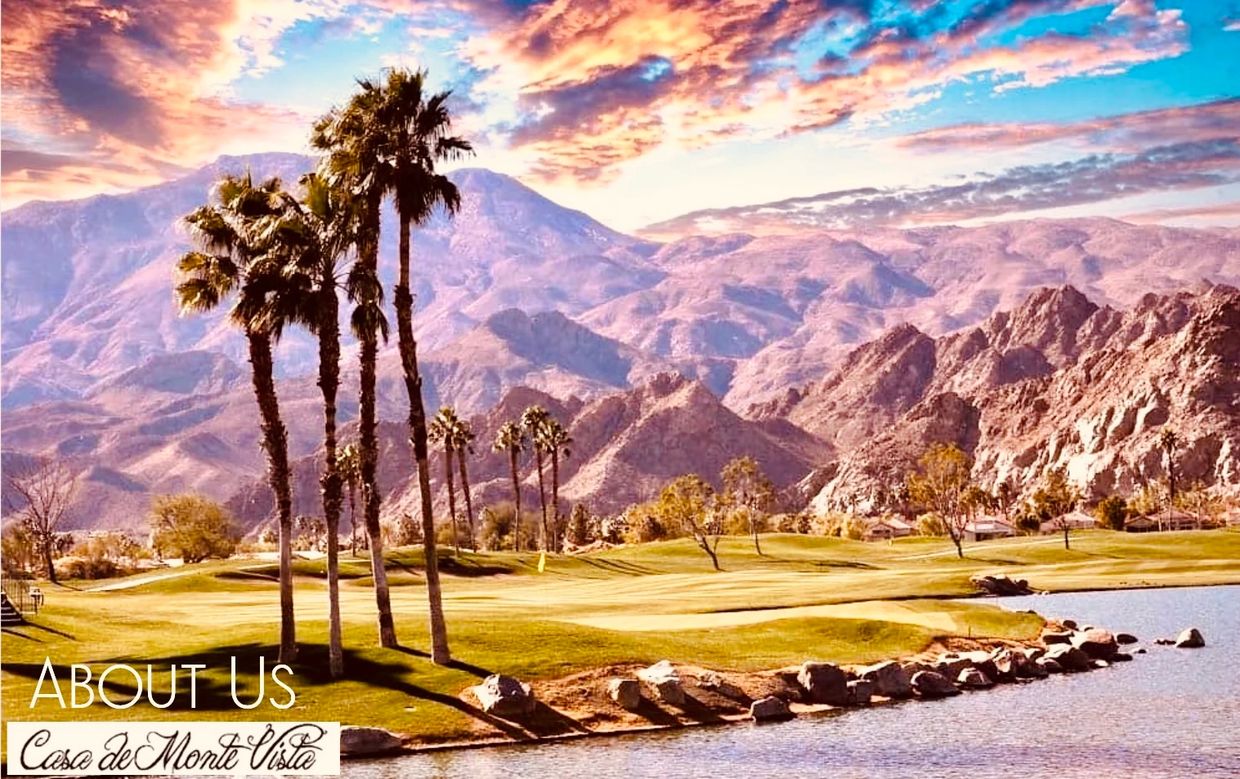 Palm Springs california, beautiful private vacation resort casa de monte vista