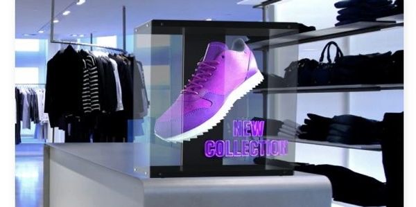 Hologram Display for Storefront promotions to help boost your product sales.