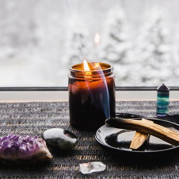 Healing with crystals available at Brenda Banning Fitness and Therapy. 