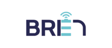 Logo with letters BREN and a wireless signal symbol.