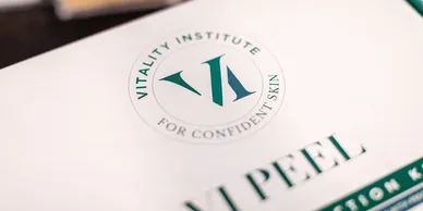 Vitality institute front view with a logo