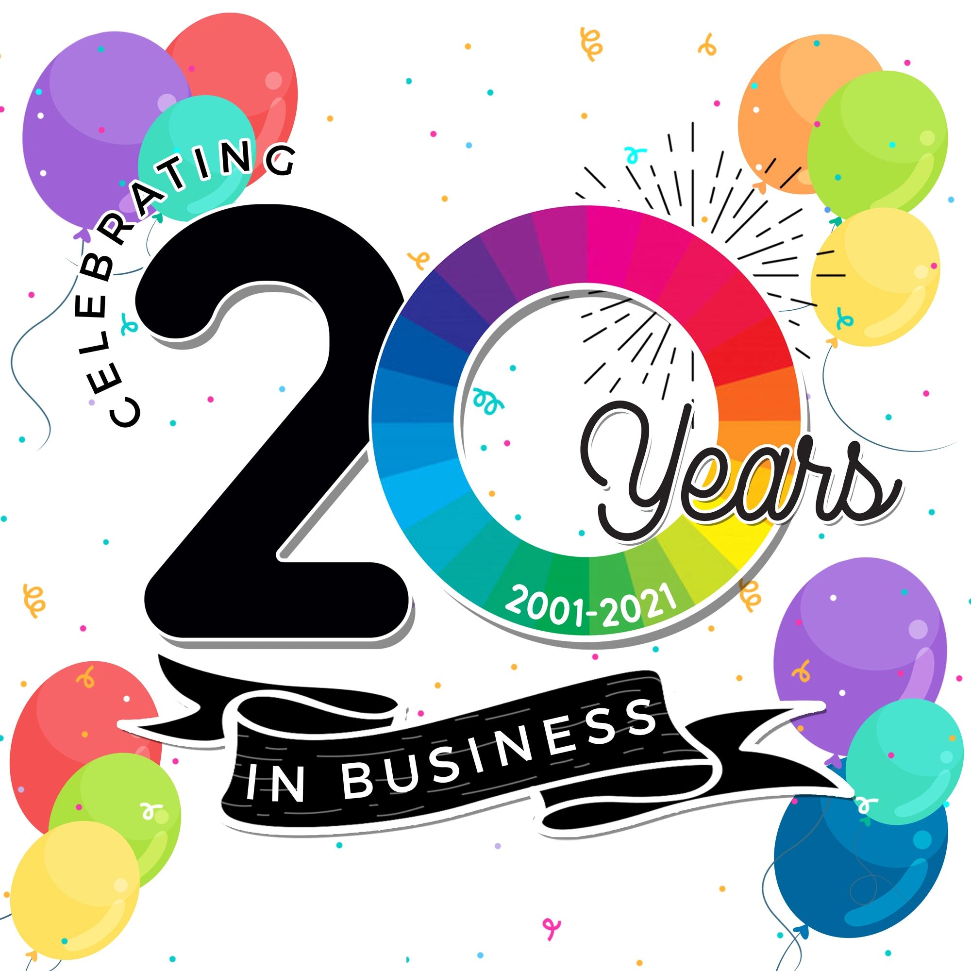 Celebrating 20 Years in Business!