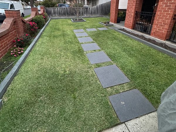 Lawn mowing and garden maintenance