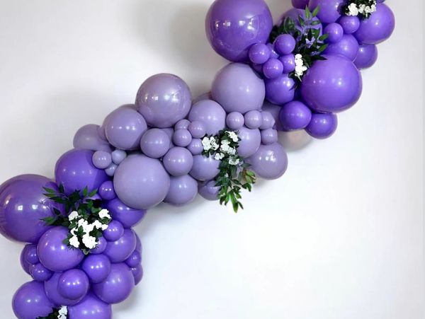 Loads of Lavender Balloon Garland 