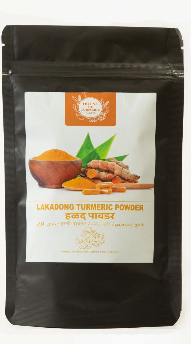 Lakadong Haldi Powder (High Curcumin )