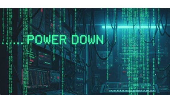power down