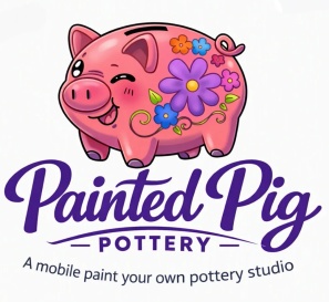 Painted Pig Pottery - A Mobile Paint your own Pottery Studio