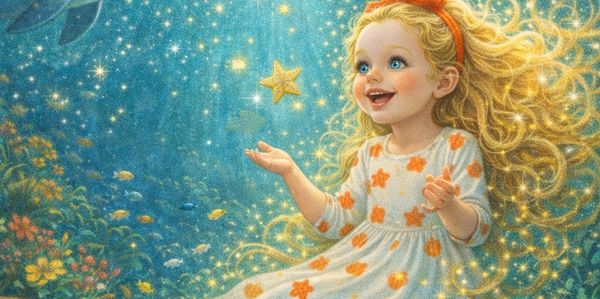 From Maci & Her Mermaid Hair, a book celebrating imagination & self-confidence. Available on Amazon