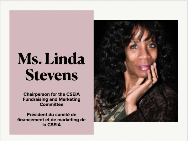 Portrait of Ms. Linda Stevens and her role info.