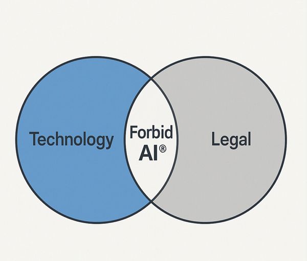 Forbid AI ® - combining pioneering AI protection technology and intellectual property legal experts.