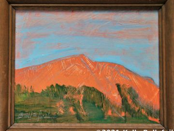 LS-Bellefuil-plein air painting. 8 x10. Wood frame-sm