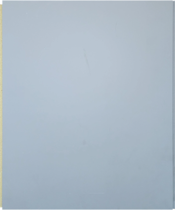 Plain grey hardcover book.