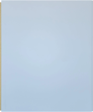 Plain open notebook with blank pages.