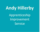 
Apprenticeship Improvement Service
