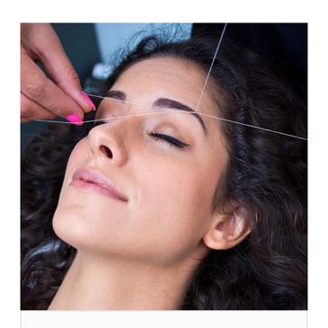 which thread is used for eyebrow threading l Organica Eyebrow