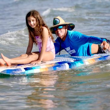 South Padre Surfing Lessons are held daily year-round for all ages!