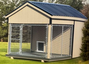 8 x 14 traditional duratemp kennel 