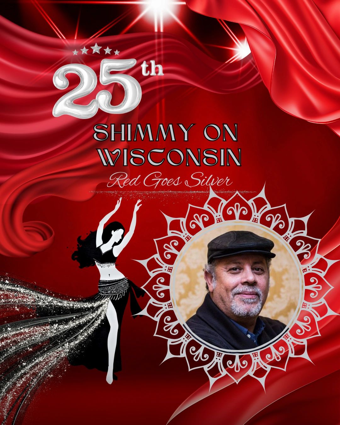 Shimmy on WI 25th show promo image