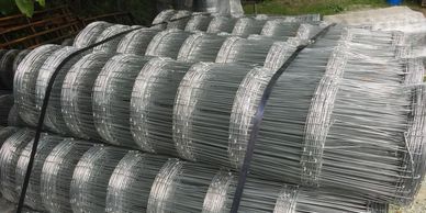 50 Ft X 4 Ft Galvanized Loop Woven Wire Old Fashioned Yard Fence Ornamental  Functional Perimeter Metal Wire Fencing Cottage Cemetery Roll -  Canada