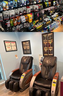 A big variety of products to choose from