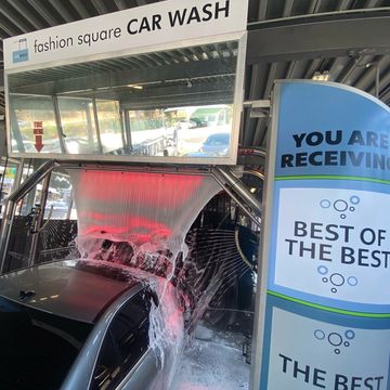 Fashion Square Car Wash is the best car wash near me international fun rainforest mister car wash