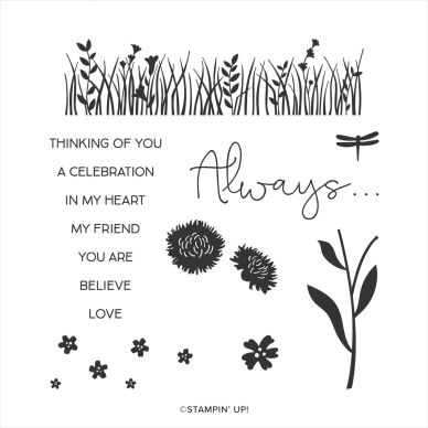 Black and white floral and nature-themed design with heartfelt words.