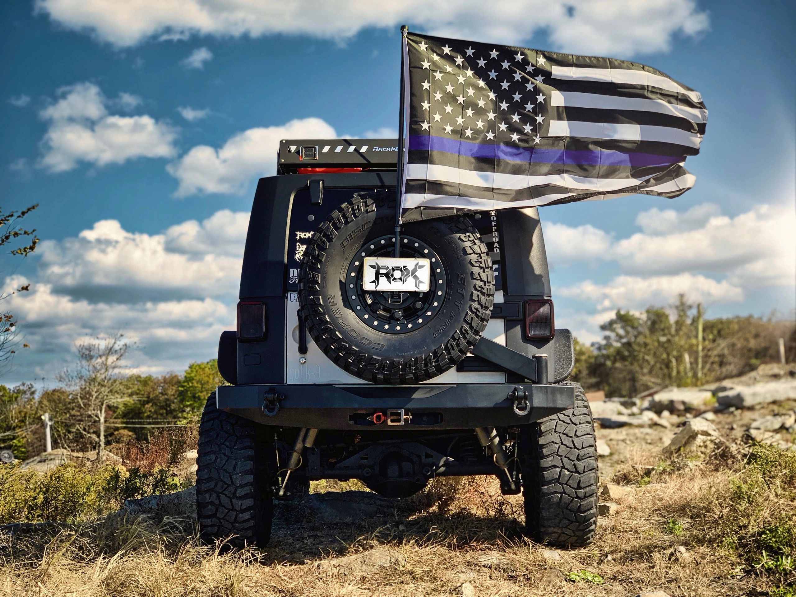 Jeep Flag Pole Kit