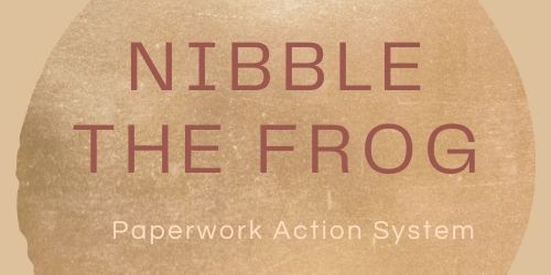 Nibble The Frog Paperwork Action System
Kerryn Simmons Coaching